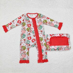Bamboo Christmas mugs romper
