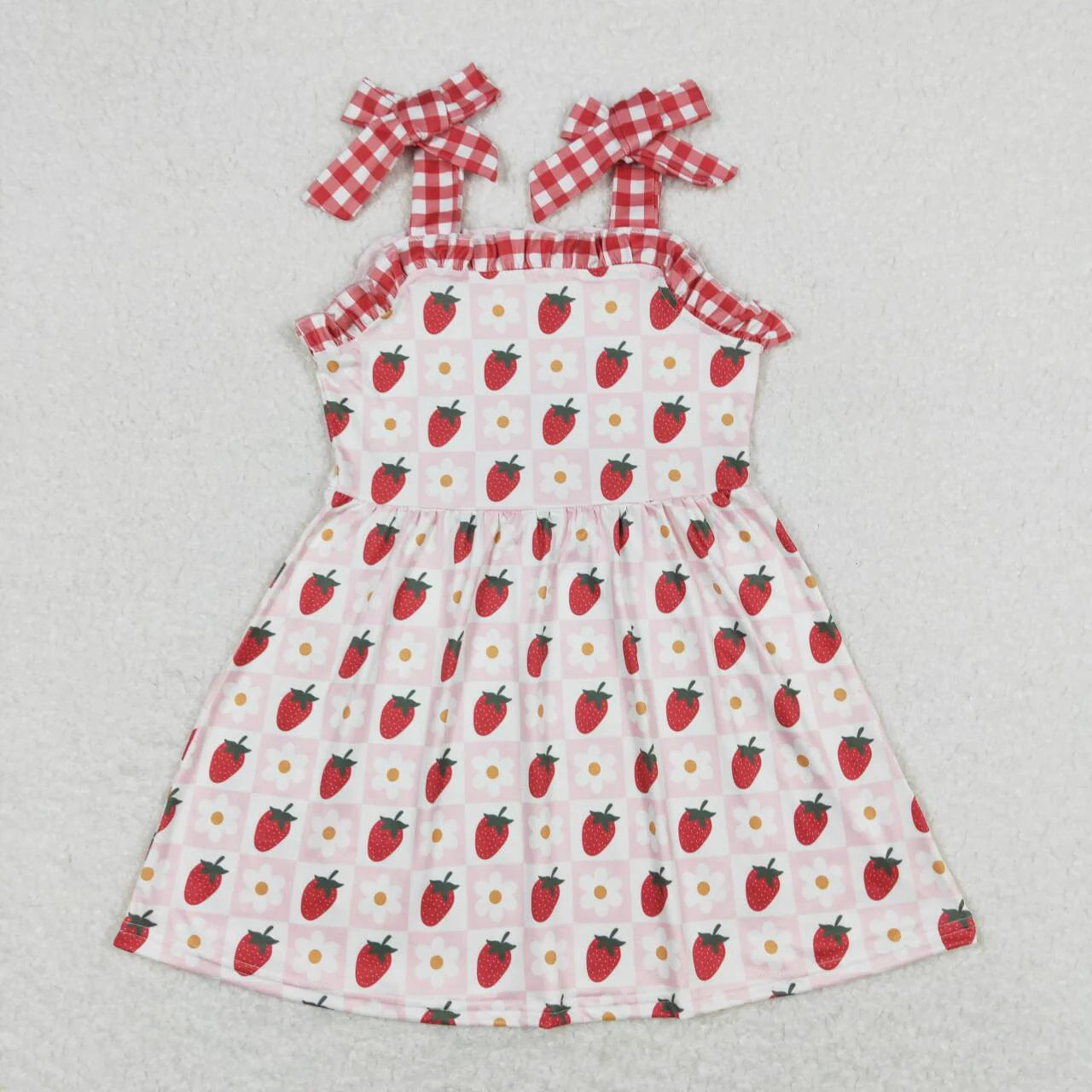 Strawberry flower dress