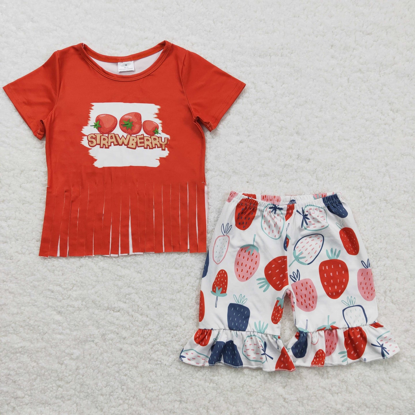 Strawberry  short set