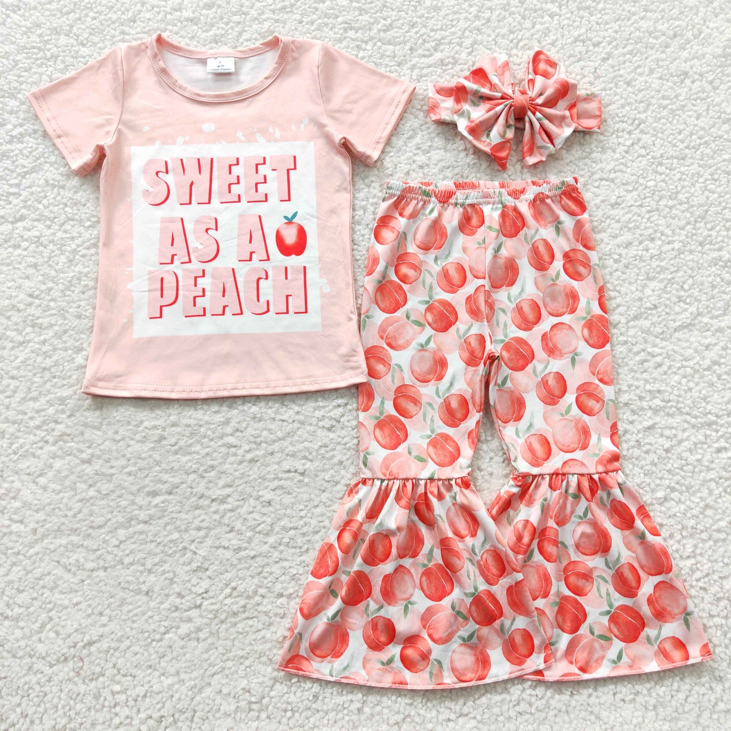 Sweet peach bell set