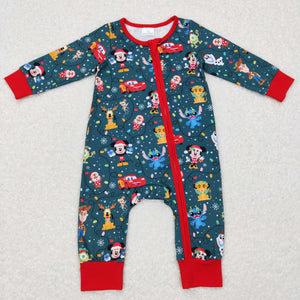 Cartoon Christmas Romper