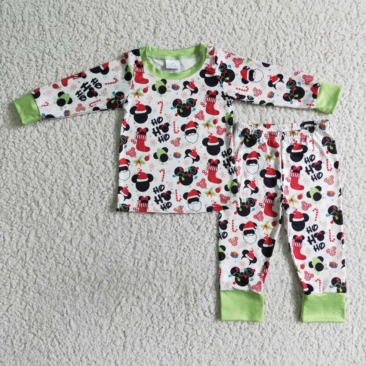 Ho Ho Ho Mouse pajama set