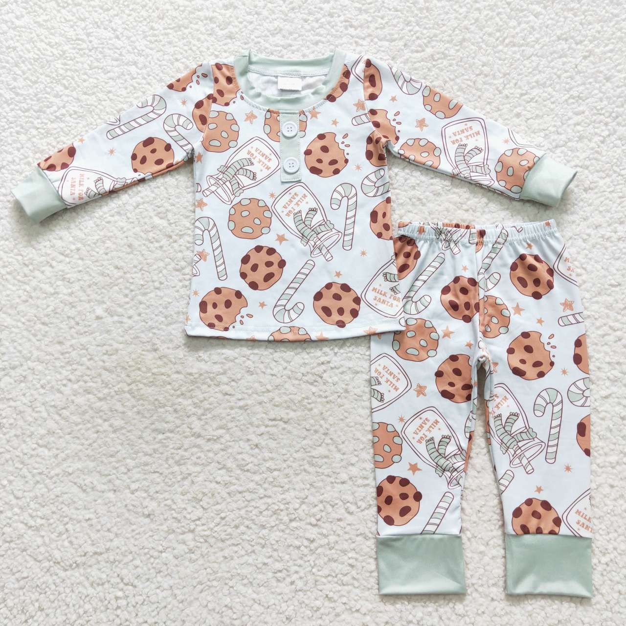 Milk for Santa pajama set