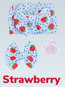 Strawberry Headwrap