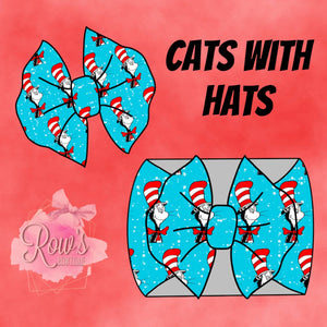 Cats With Hats Headwrap
