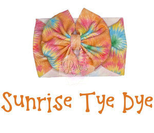 Sunrise Tye Dye