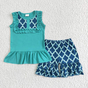 Turquoise Short Set